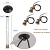 iDEGU Modern and Retro Pendant Light, 3 Arms DIY Spider