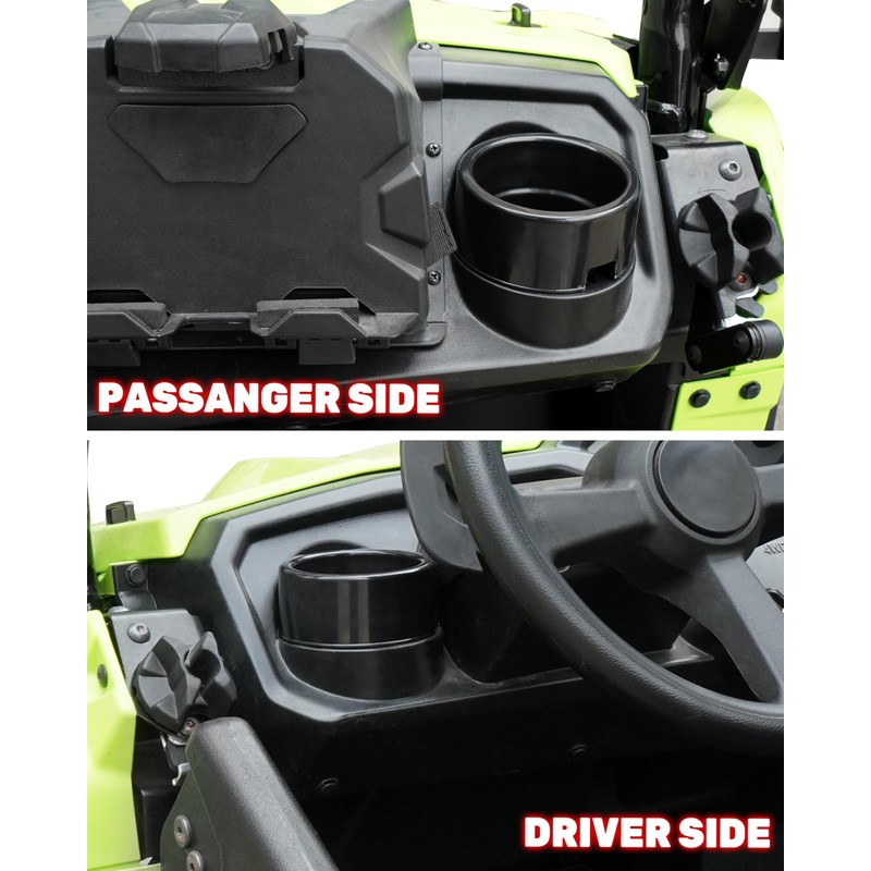 POKIAUTO UTV Dash Cup Holder Compatible with Honda Pioneer 520
