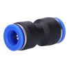 50Pcs Straight Pneumatic Connector Push to Connect Fittings for PU-10