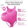 Destira Decadence Gymnastics Leotard For Girls, Raspberry Pink Tank With