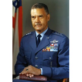 1st Black General in the Air Force PHOTO Tuskegee Airmen Pilot Benjamin Davis