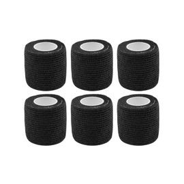 TATVIDA Tattoo Gun Wrap - 6 Pcs 2" x 5 Yards Tattoo Machine Grip Tape for Precision Control