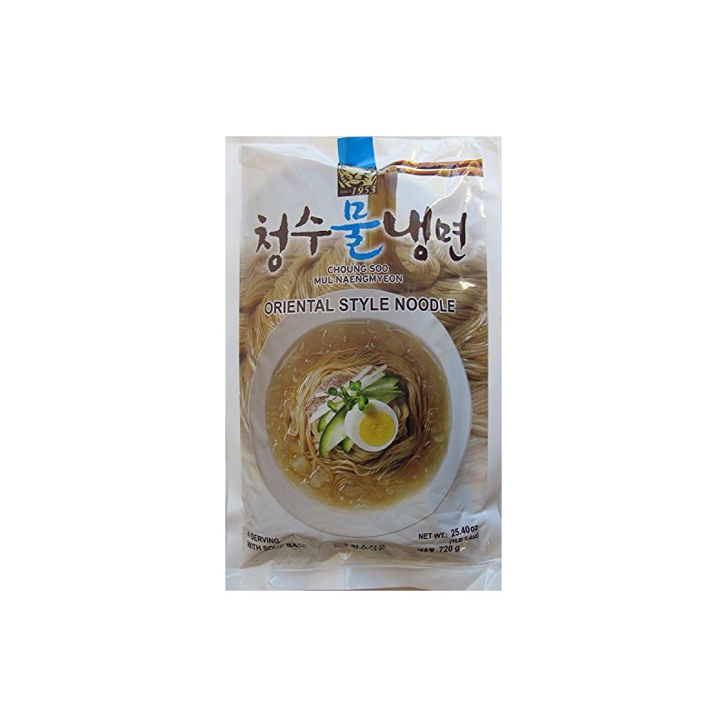 Choung Soo Naeng Myeon, Oriental Style Korean Cold Noodle (Mul