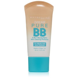 Maybelline Dream Pure BB Cream, Medium, 1 fl. oz. (Packaging May Vary)