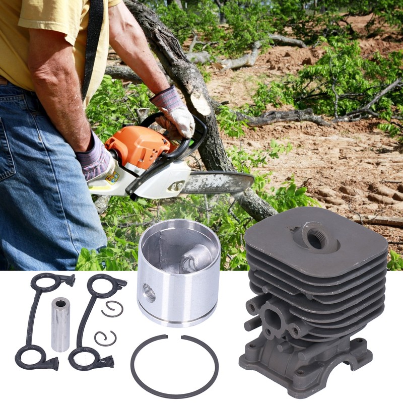 35mm Aluminum Cylinder Piston Ring Kit Replacement Chainsaw Accessory Fit