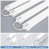 Airand Utility LED Light with Plug 2PCS Linkable Fixture 2FT