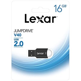 Lexar JumpDrive V40 USB 2.0 Flash Drive, 16 GB Capacity