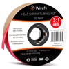 Wirefy | Heat Shrink Tubing - 1/2" inch - 3:1