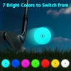 Glow in the Dark Golf Balls - 7 Bright Colors