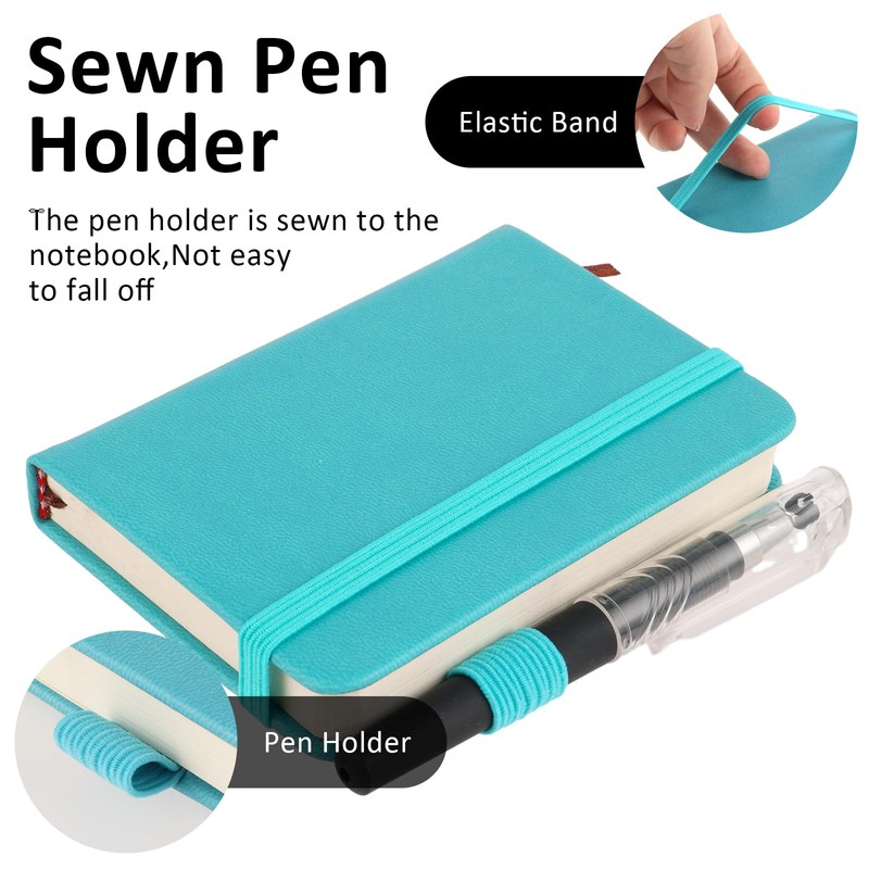 YUXIANLB 1pcs Pocket Notebook Portable A7 Note Book Note Pad
