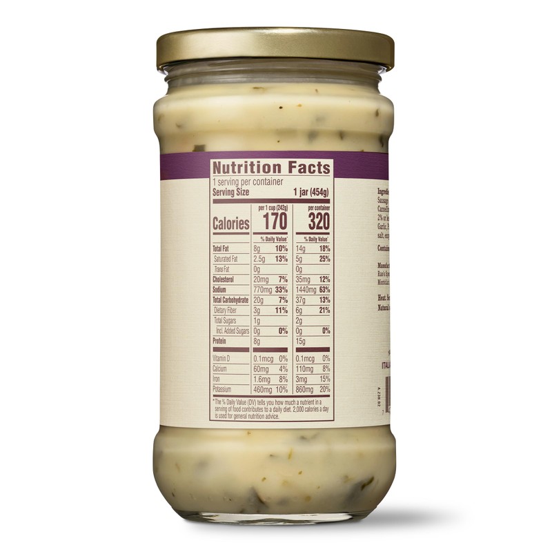 Rao's Italian Sausage & Potato With Cannellini Beans Soup, 16