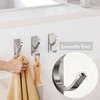 pickpiff Self Adhesive Coat Hooks for Hanging: Heavy Duty Stainless