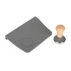 2Pcs Coffee Tamp Mat Integrated Silicone Coffee 90 Degree Corner