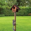 Metal Pole Squirrel Spring,Squirrel Baffle Metal Spring Device Squirrel Barrier