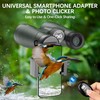 15x54 Binoculars for Adults High Powered with Harness, Phone Adapter