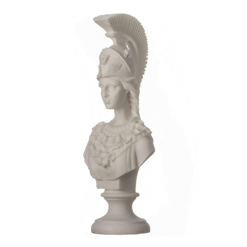 BeautifulGreekStatues Athena Pallas sculpture bust Minerva ancient Greek Goddess alabaster