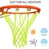 LAO XUE Nightlight Basketball Net Luminous Outdoor Portable Sun Powered