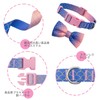 AZUZA Ribbon Dog Collar Mermaid Princess, Soft and Comfortable Dog