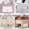 Mini Binder Organizer for 5.5" x 8.5" Paper ，1 Inch