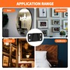Stainless Steel Flush Mount Bracket, Interlocking Heavy Duty Photo Frame