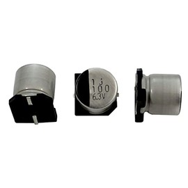 Elko Capacitor 20x Radial 100µF 6.3V SMD Electrolytic Capacitor up to 85°C 100uF Electrolytic Capacitor from Elna