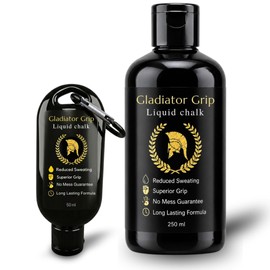 Liquid Chalk for Weightlifting – Gym Liquid Chalk for Superior Grip & Sweat Free Hands for CrossFit, Rock Climbing, Gymnastics, Bouldering. Ideal for Strength Training and Sweat Resistant (50ml)