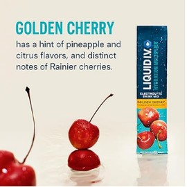 Liquid I.V.® Hydration Multiplier - Golden Cherry | Electrolyte Powder Drink Mix | 1 Pack (16 Servings)
