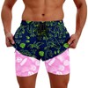 westwolf Men Swim Trunks Quick Dry 5.5 Inch Board Shorts