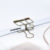 Extra Large Binder Clips 2 Inch, Big Paper Clamps Bronze