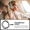OSALADI 2pcs Professional Headphone Cable Replacement Audio Cable Cord for