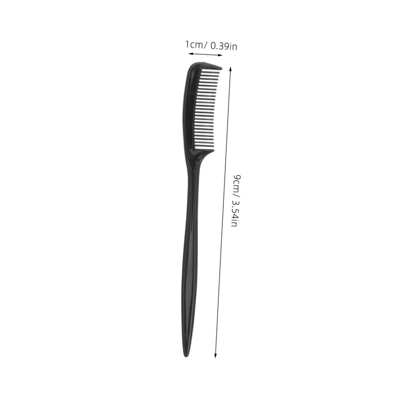 IWOWHERO 100pcs Mini Eyelash Comb Lash Separator Tool Portable Cosmetic