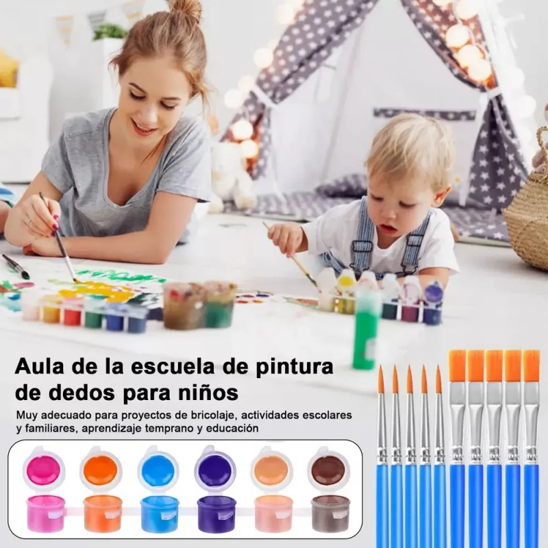 50 Tiras Vacías Para Pintura,tarros De Pintura, Recipientes