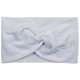 styleBREAKER women velvet-look headband with twist knot, hairband 04026040, Colour:Light Blue