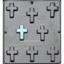 Cross Chocolate Candy Mold Religious 407