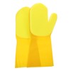 Healvian 2pcs Reusable Household Cleaning Gloves Kitchen Dishwashing Gloves for