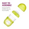 Boon Nursh Silicone Baby Bottle Nipples - Bottle Nipples for
