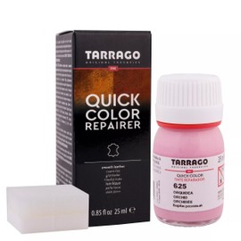 Tarrago Quick Color Dye Leather and Canvas Repair - 25 ml Leather Shoe Dye for Dyeing of Leather Footwear, Bags, Shoes, Jackets, Purses & More - Orchid #625
