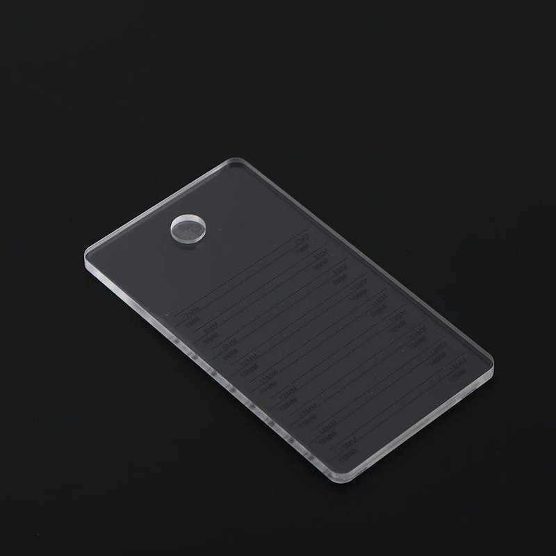 Acrylic Eyelash Extension Pallet, Grafting False Eyelash Organizer Extension Pad