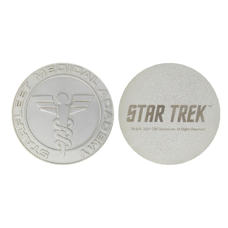 FaNaTtik Star Trek Set of 4 Starfleet Division Medallions Limited