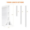 Yisuipu 3.2" High Shower Threshold Water Dam 67 Inch Collapsible
