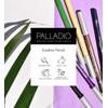 Palladio Wooden Eyeliner Pencil, Thin Pencil Shape, Easy Application, Firm