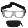 Basketball Glasses, Sport Goggles Free Regulable Design Impact Resistant Curved
