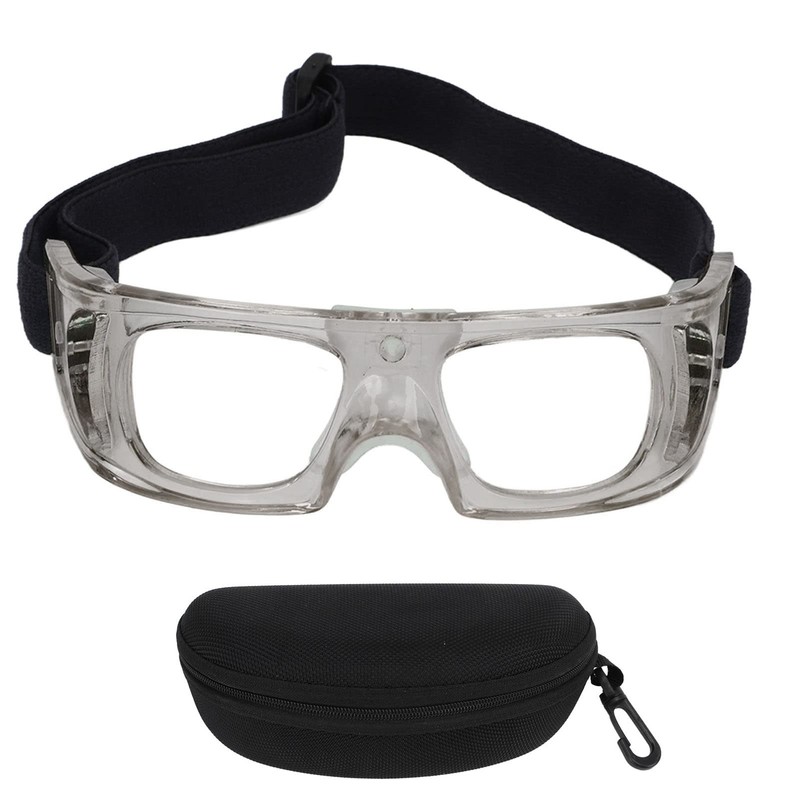 Basketball Glasses, Sport Goggles Free Regulable Design Impact Resistant Curved