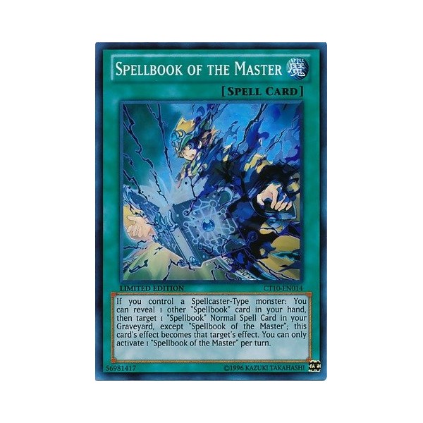 Yu-Gi-Oh! - Spellbook of The Master (CT10-EN014) - 2013 Collectors