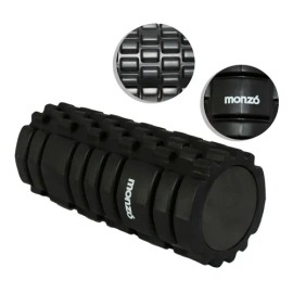 Foam Roller, Massage Roller, 2 En 1 Foam Roller, Miofascial Color Negro