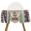 The Big One Deer Hunting High Chair Banner - Deer