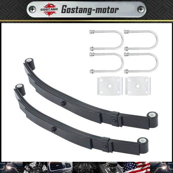 Gostang For 5000lbs Single Trailer Axle 4 leaf Trailer Double