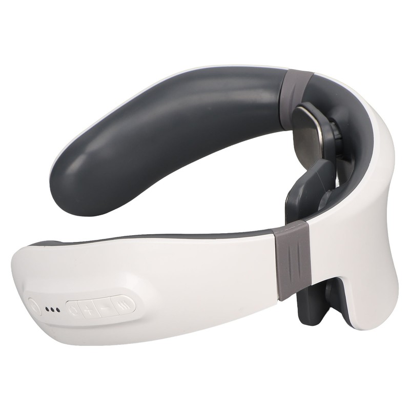 Electric Heated Pulse Neck Massager 4 Heads Intelligent Remote Control