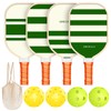 Pickleball Paddles Set USAPA Approved, Lightweight and Durable with Unique