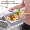 Mulcort Folding Sink, Washing Up Bowl for Dishwashing, Portable Sink